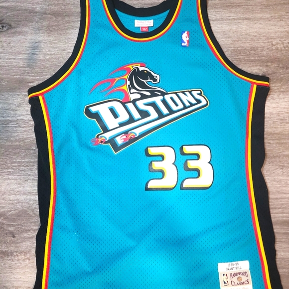 Mitchell Ness XL Grant Hill Swingman Detroit Pistons 1998-99 - Main Image
